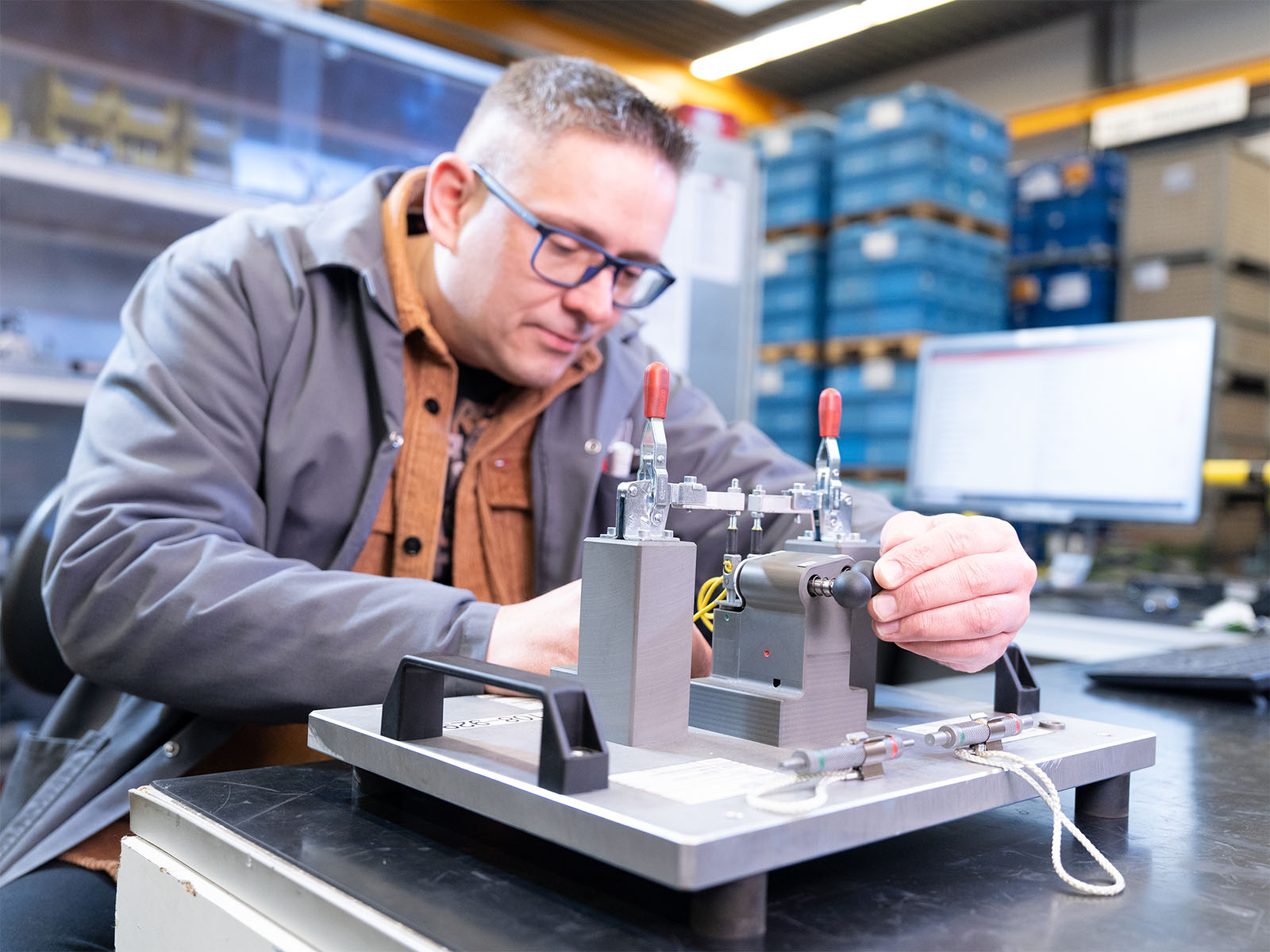 Maschine bei Schnüttgen in der Produktion